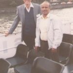 with John Rogers, Helsinki, 1989
